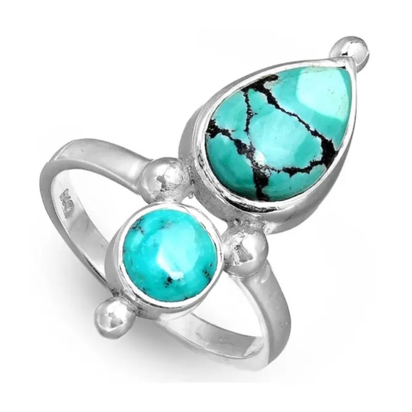 ceCesCloset Jewelry - Turquoise colored ring